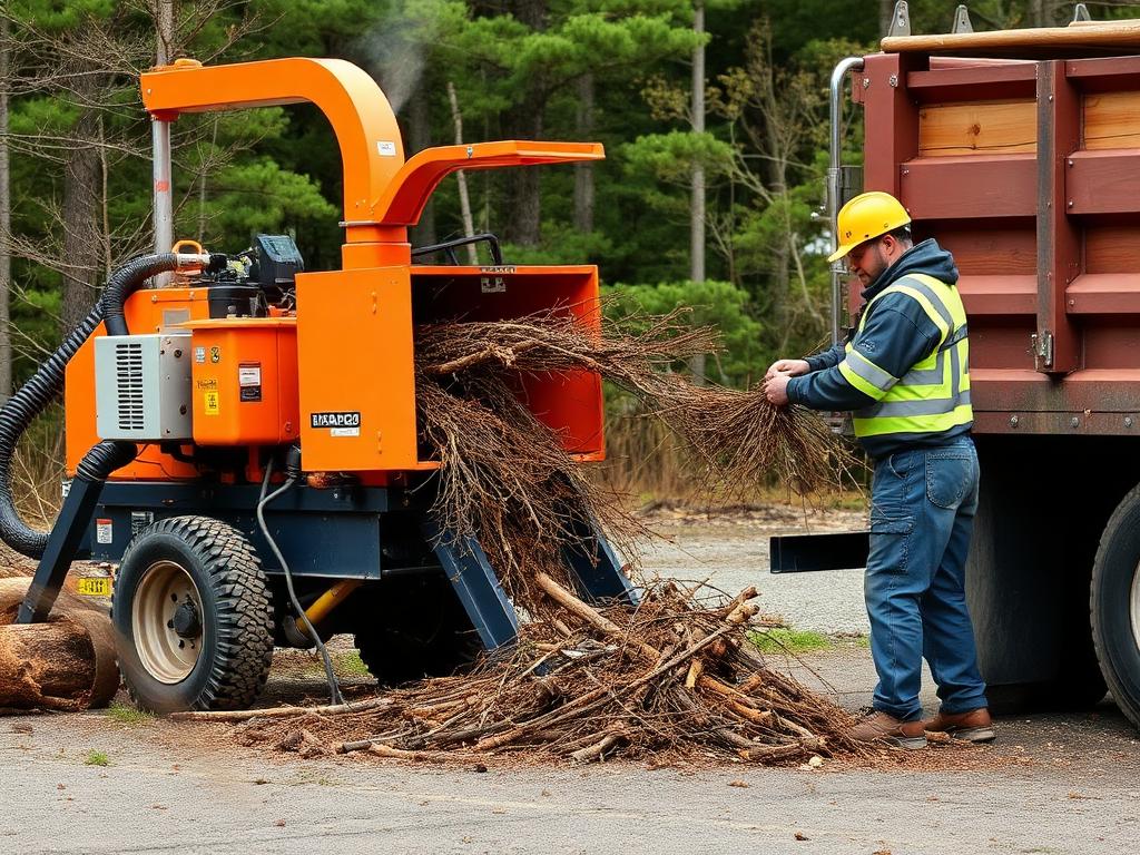 Broyeur de branches et évacuation des déchets verts à Montigny-lès-Cormeilles (95)